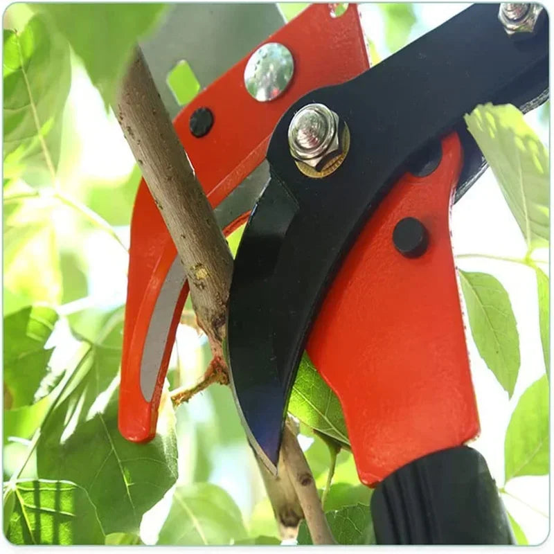 Extendable Tree Pruner Saw 2 in 1 Outdoor High Branch Scissors Pruning Shears Garden Tools Tree Trimmer Pruning
