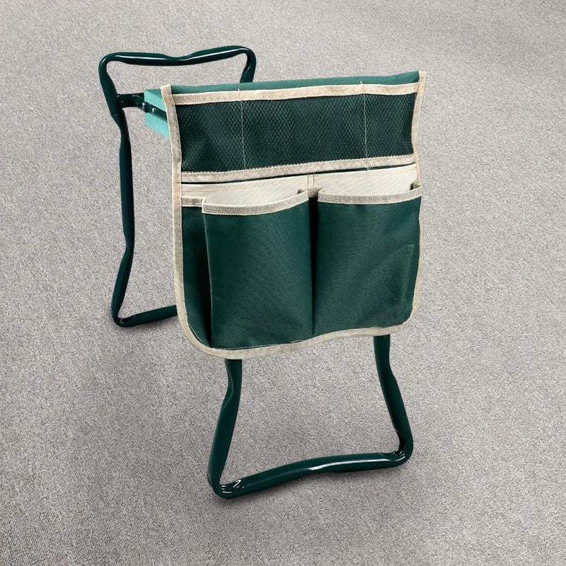 Garden Kneeler Folding Garden Seat with Thicken Widen Soft Kneeling Pad Heavy Duty Foldable Gardener Stool Knee Gardening Bench