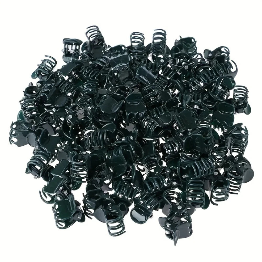 100 Plastic Plant Support Clips for Garden Plants, Vine Vegetable Orchid Branch Clamps, Garden Tools, Garden Plant Vegetable Greenhouse Fixing Clips